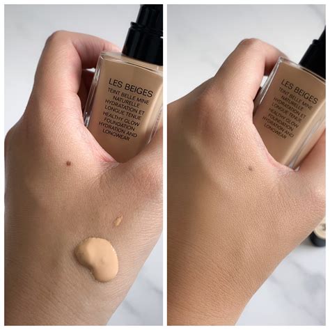 chanel les beiges healthy glow|LES BEIGES Healthy Glow Foundation Hydration and Longwear.